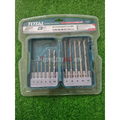 Bộ 11 mũi khoan bê tông chui gài TOTAL TACSDL31101