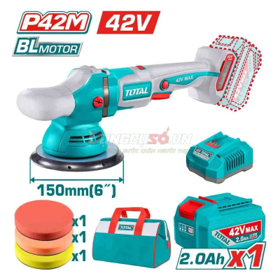 Máy đánh bóng không chổi than dùng pin 42V TOTAL TAPLI42151