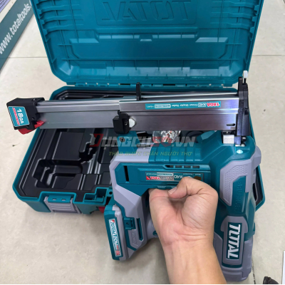 Máy Bắn Đinh Chữ U Dùng Pin 20V Total TCSNLI6008