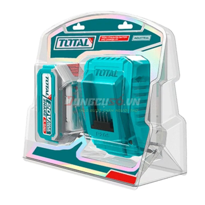 Bộ 1 pin TFBLI2002 và 1 sạc TFCLI2001E dùng pin 20V TOTAL - TFBCPK1214