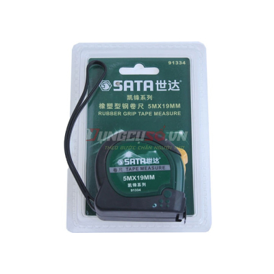 Thước cuốn thép 5.0m Sata 91334
