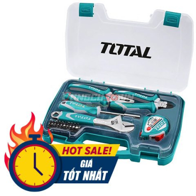 Bộ dụng cụ cầm tay 25 chi tiết Total THKTHP90256