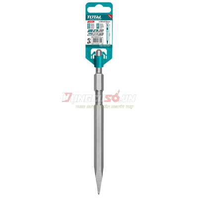 Mũi đục nhọn đuôi lục giác 17x280mm Total TAC153171