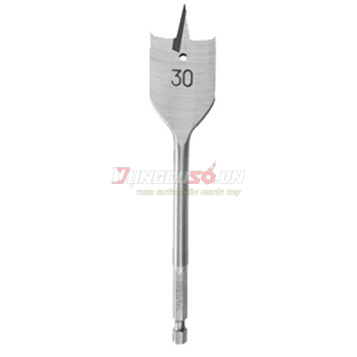 Mũi khoan gỗ đầu dẹp đuôi lục giác 12x152mm Total TAC161201