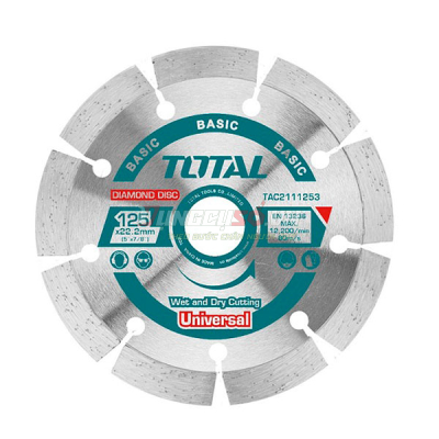 Đĩa cắt gạch khô 115x22mm Total TAC2111153