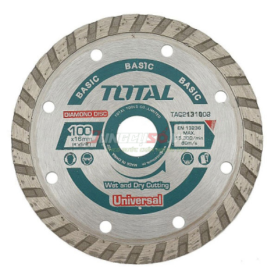Đĩa cắt gạch 100x16mm Total TAC2131003