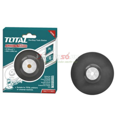 Đĩa cao su đánh bóng 180mm Total TAC7111801