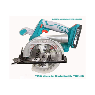 Máy cưa đĩa tròn 150mm pin 20v Total TSLI1401