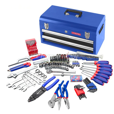 Bộ công cụ cơ khí các loại có hộp đựng 239 chi tiết WORKPRO - WP209033