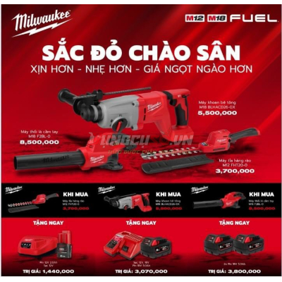 Bộ combo mua máy tặng pin sạc 