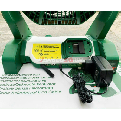 Quạt dùng pin Dekton M21-Q255 (Chưa Pin Sạc)