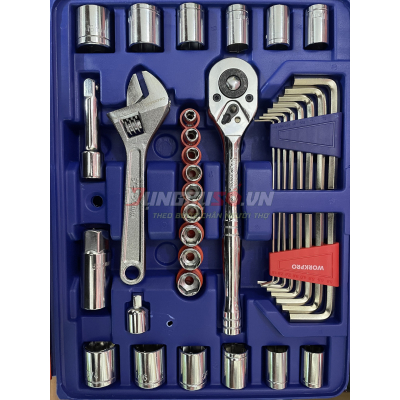 Hộp đựng dụng cụ 125 chi tiết Workpro WP209028