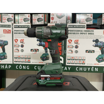 Máy khoan pin 21V Dekton M21-ID13120PLUS (Chưa Pin Sạc)
